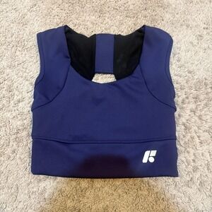 Navy Blue Supportive Sports Bra - Women